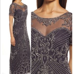 Illusion Beaded Mesh Column Gown
PISARRO NIGHTS